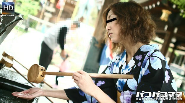 081111-434 浴衣妻子类似于女艺人大原○玩