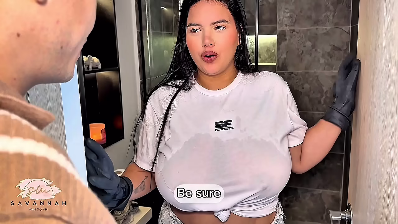 巨乳拉丁女佣为了加薪与老板发生激情性爱 - Savannah Watson