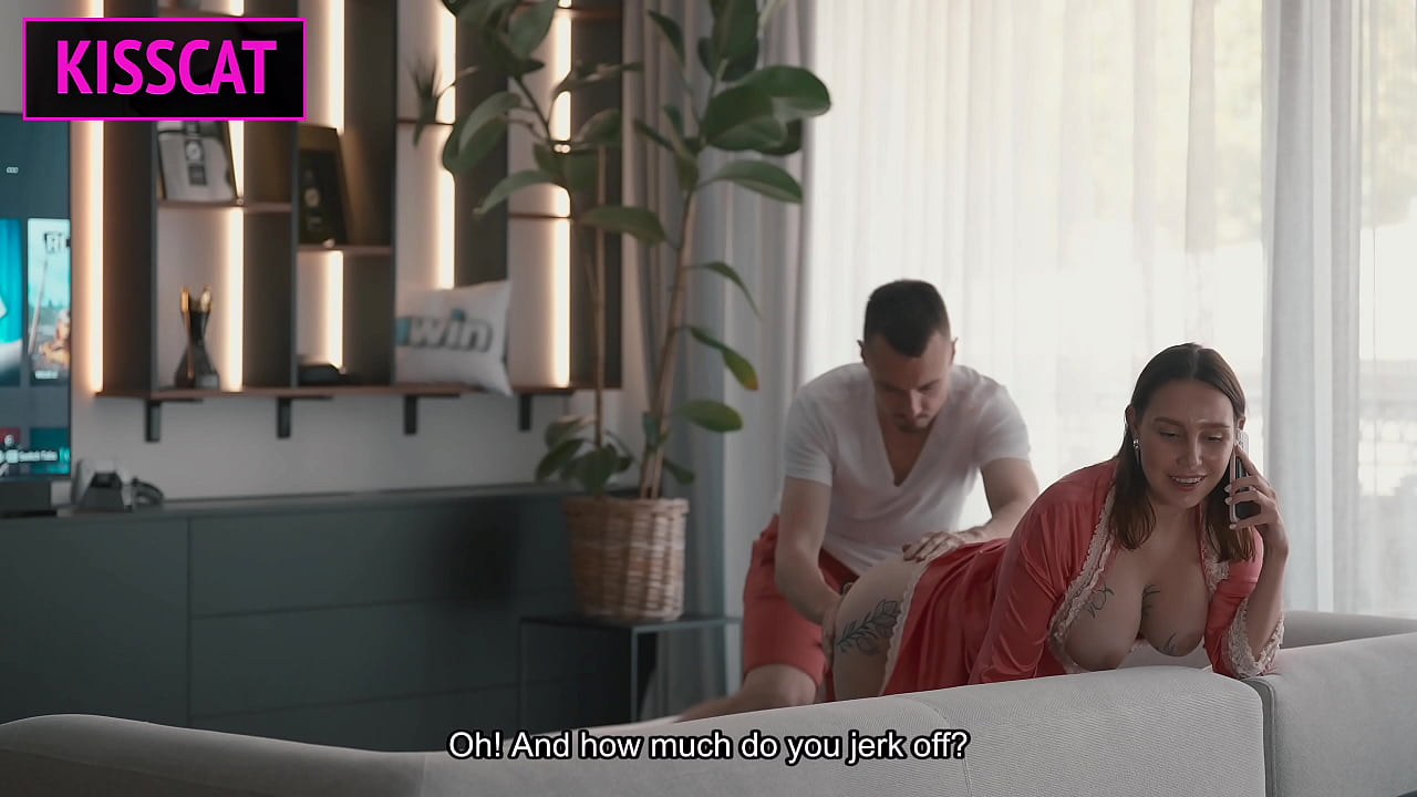 继母 Seduces Stepson While Husband’s Away—Will Her Naughty Phone Call End in a Taboo Fuck?!