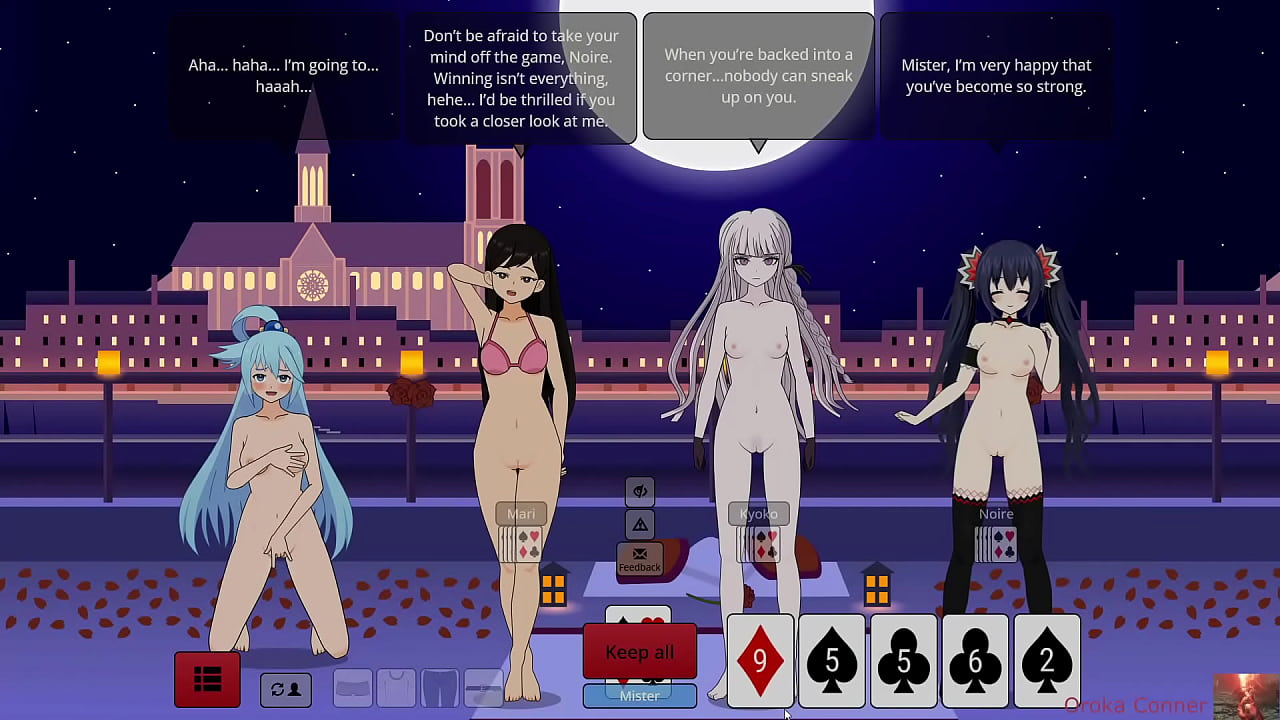 Mari 的诱人邀请让 Aqua & Noire 度过了一个狂野的欢乐之夜