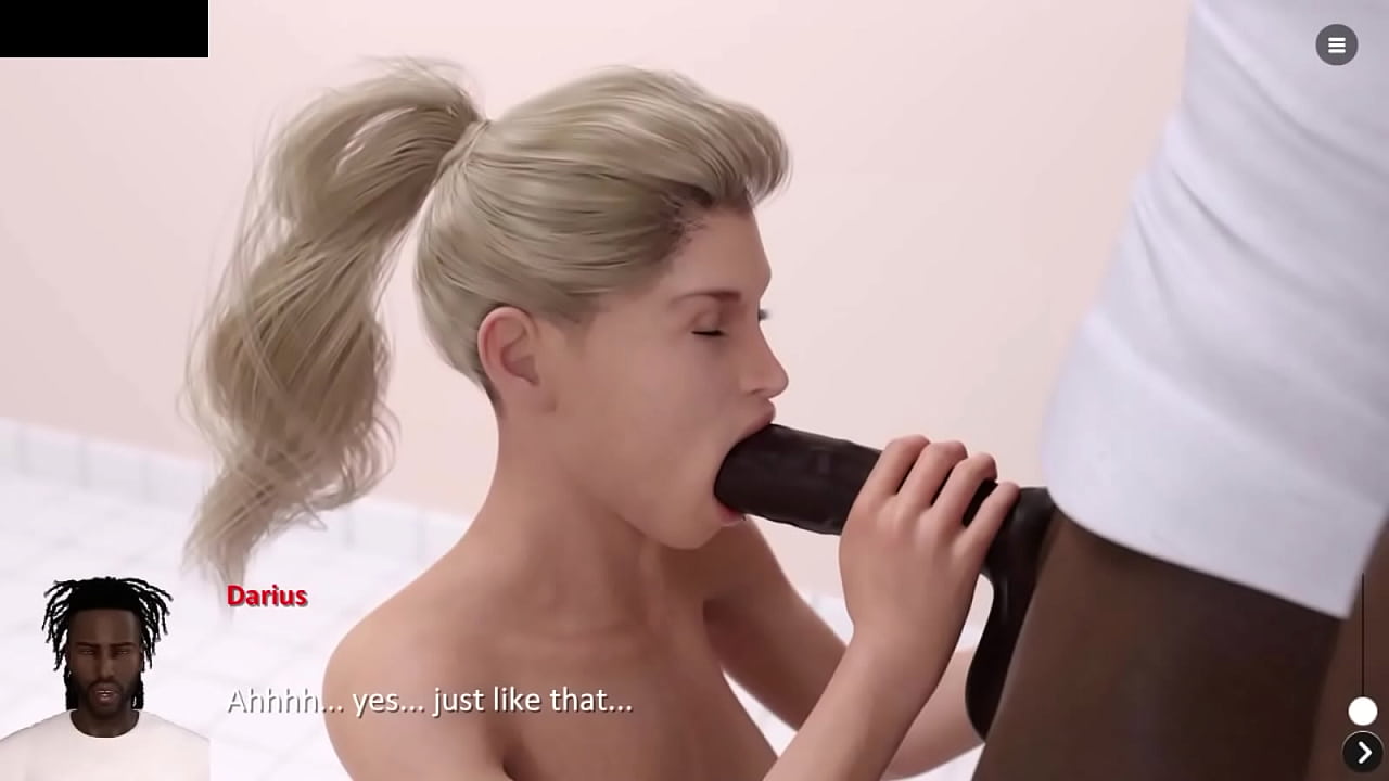 她为了大黑鸡巴而欺骗她的男朋友 - 魔法书 3d 动画游戏